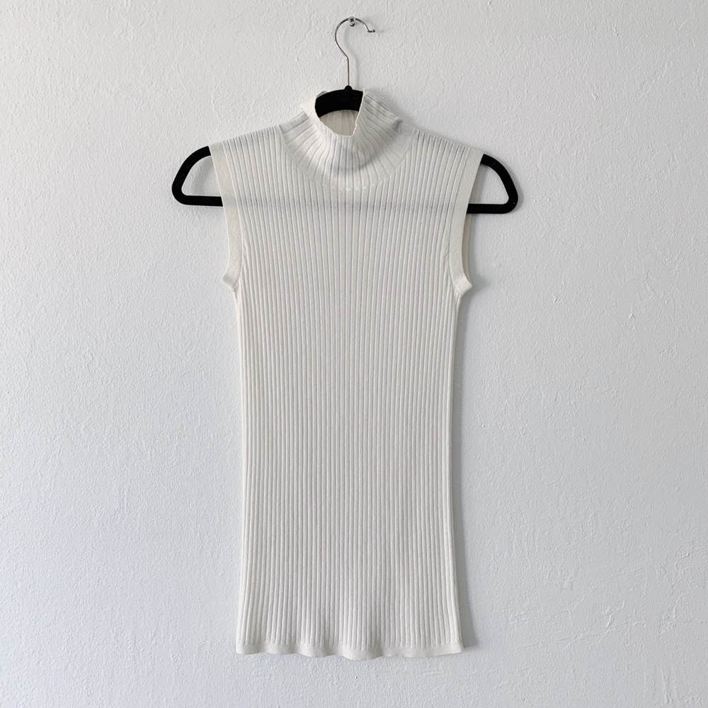 Vince: Knit sleeveless tank